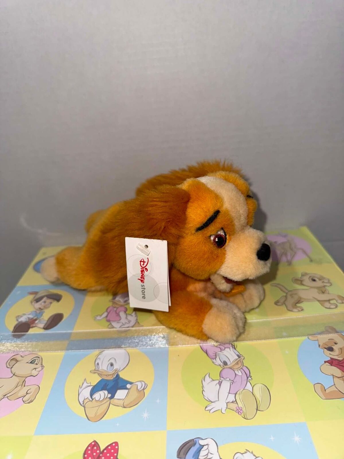 Lady And The Tramp DIsney Store Beanie Soft Toy