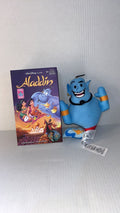 Disney VHS Aladdin Genie Book Collection Plush Toy