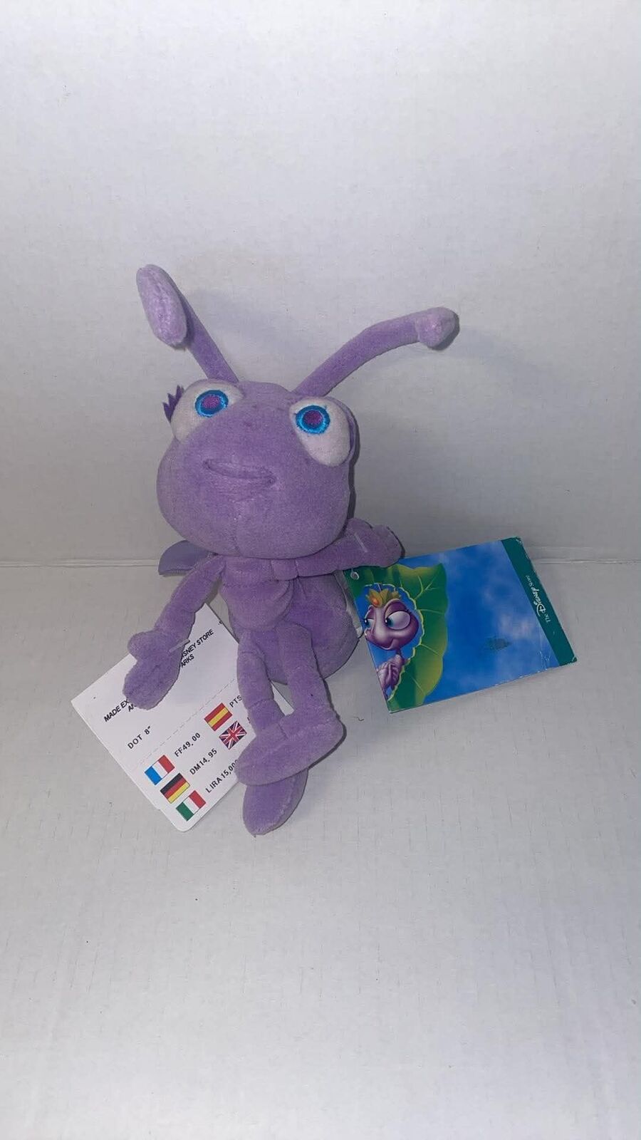 Dot Bugs Life Disney Store Beanie Plush