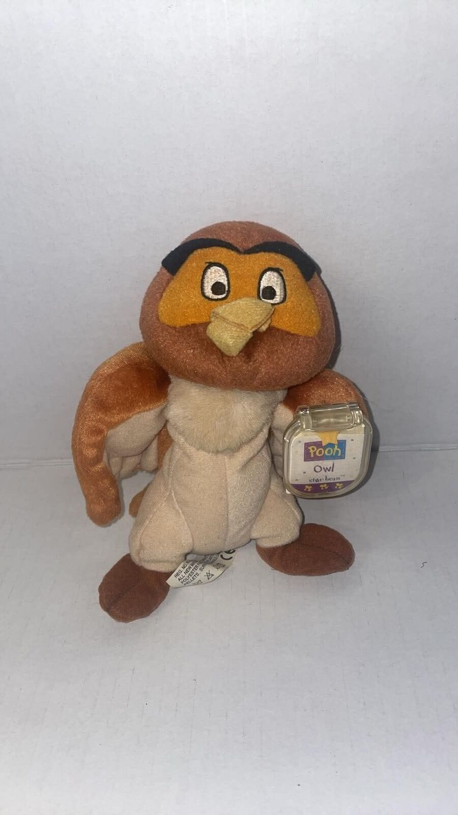 Owl Winnie The Pooh Star Bean Beanie Plush
