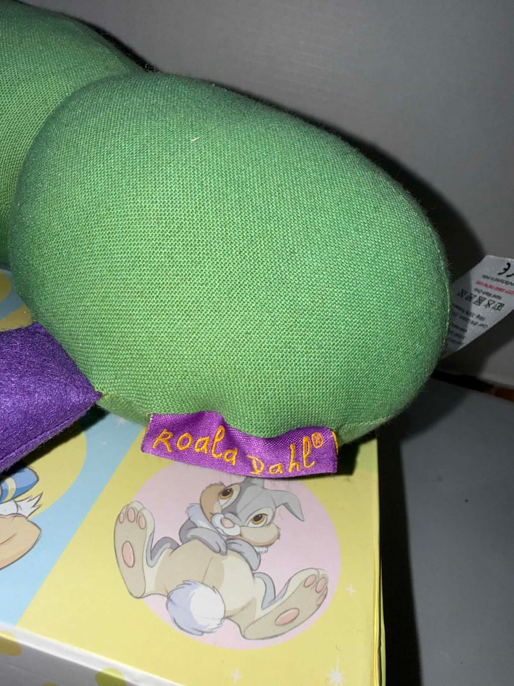 Giant Caterpillar 1996 James And The Giant Peach Roald Dahl Soft Toy