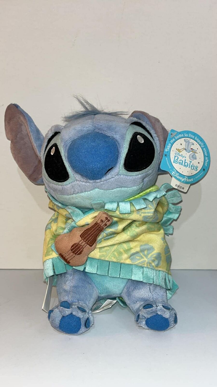 Stitch With Guitar Disney Plush