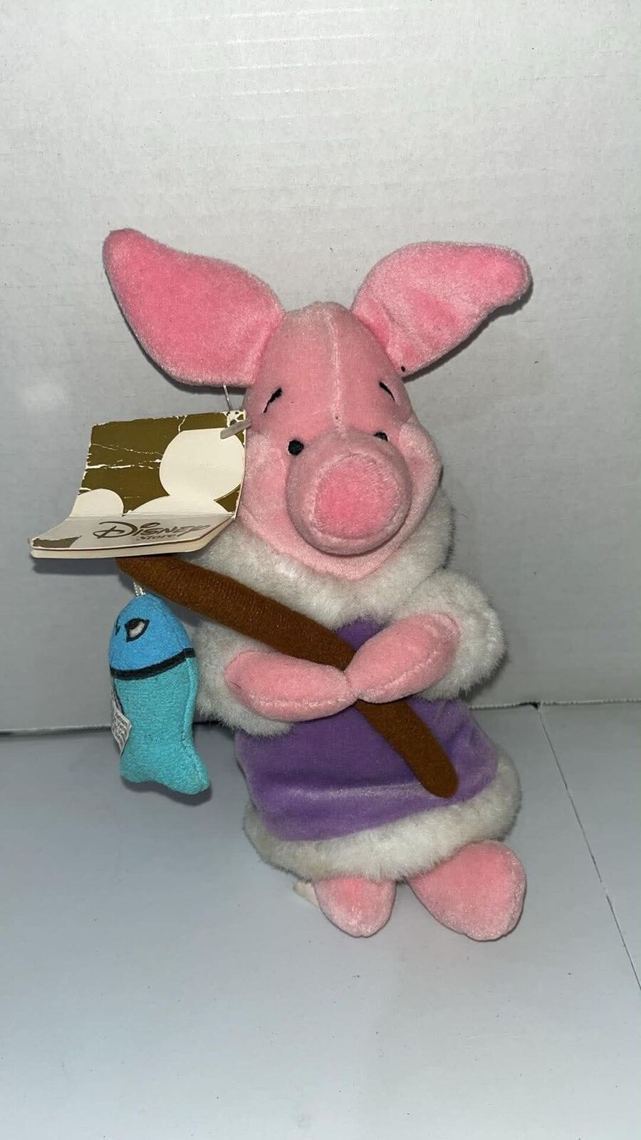 Fishing Piglet Winnie The Pooh Disney Plush