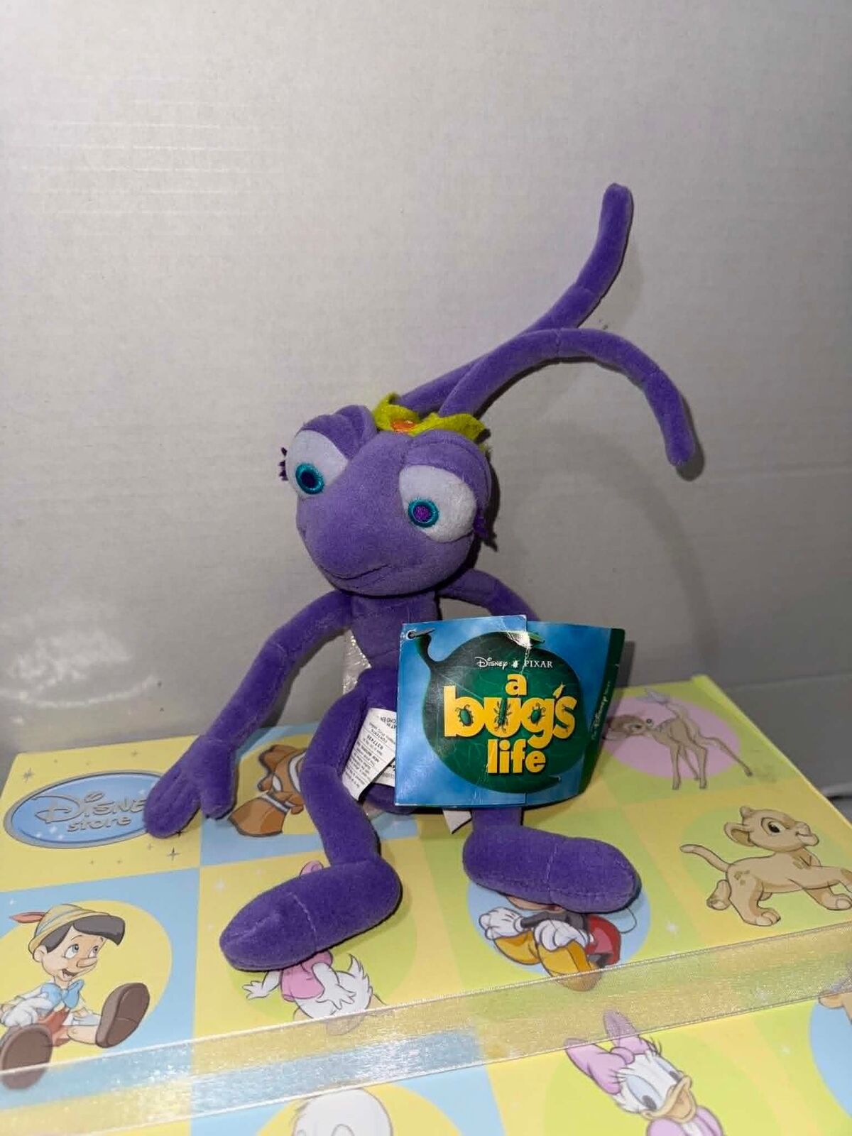 Princess Atta Bugs Life Disney Store Beanie Soft Toy