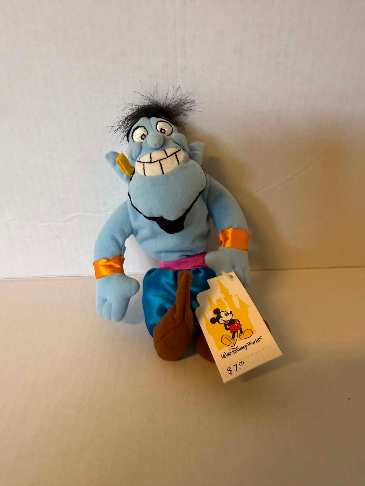 Genie Aladdin Disney Store Beanie Soft Toy