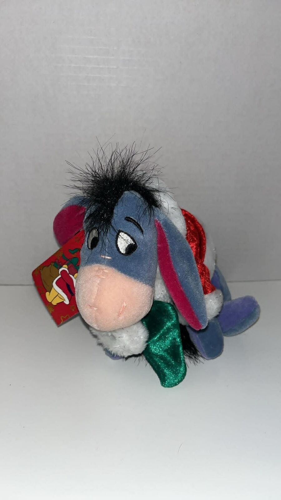 Christmas Santa Eeyore Winnie The Pooh Plush