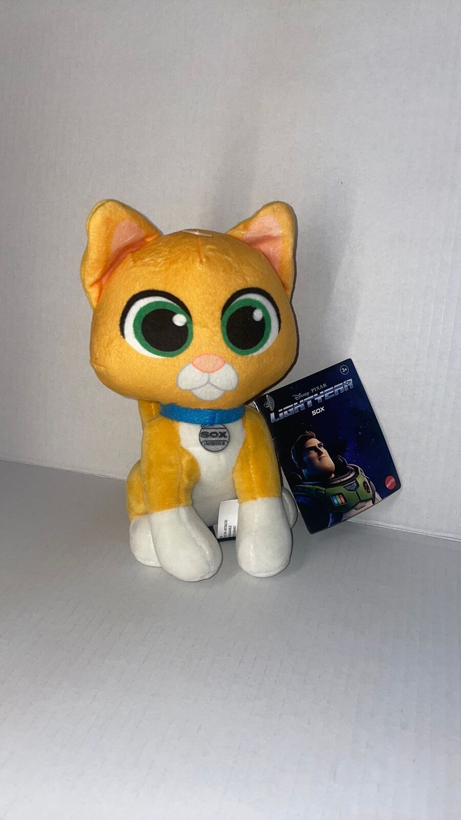 Lightyear Sox Orange Cat Plush