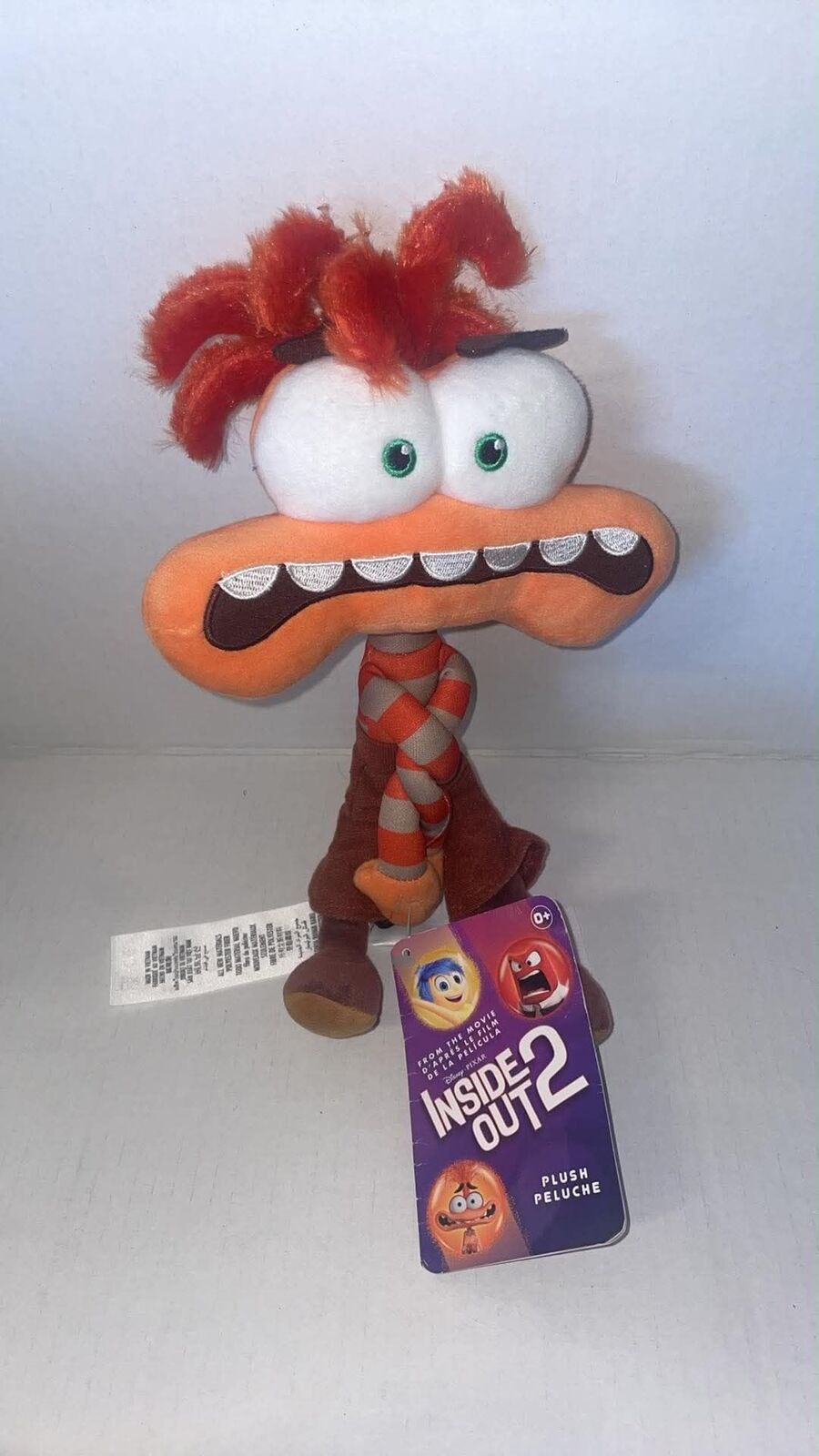 Anxiety Inside Out Disney Plush