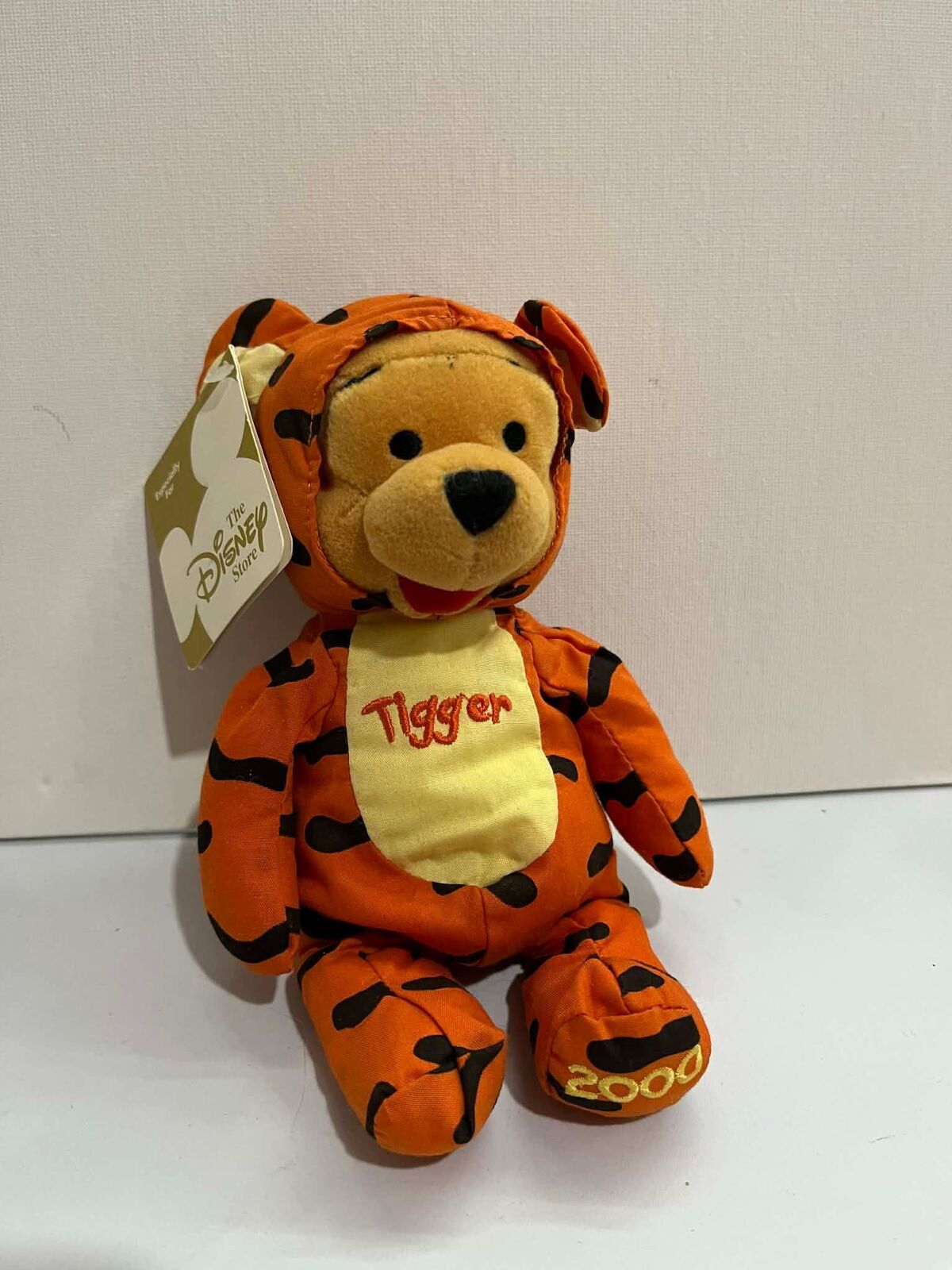 Pooh Dressed As Tigger Plush