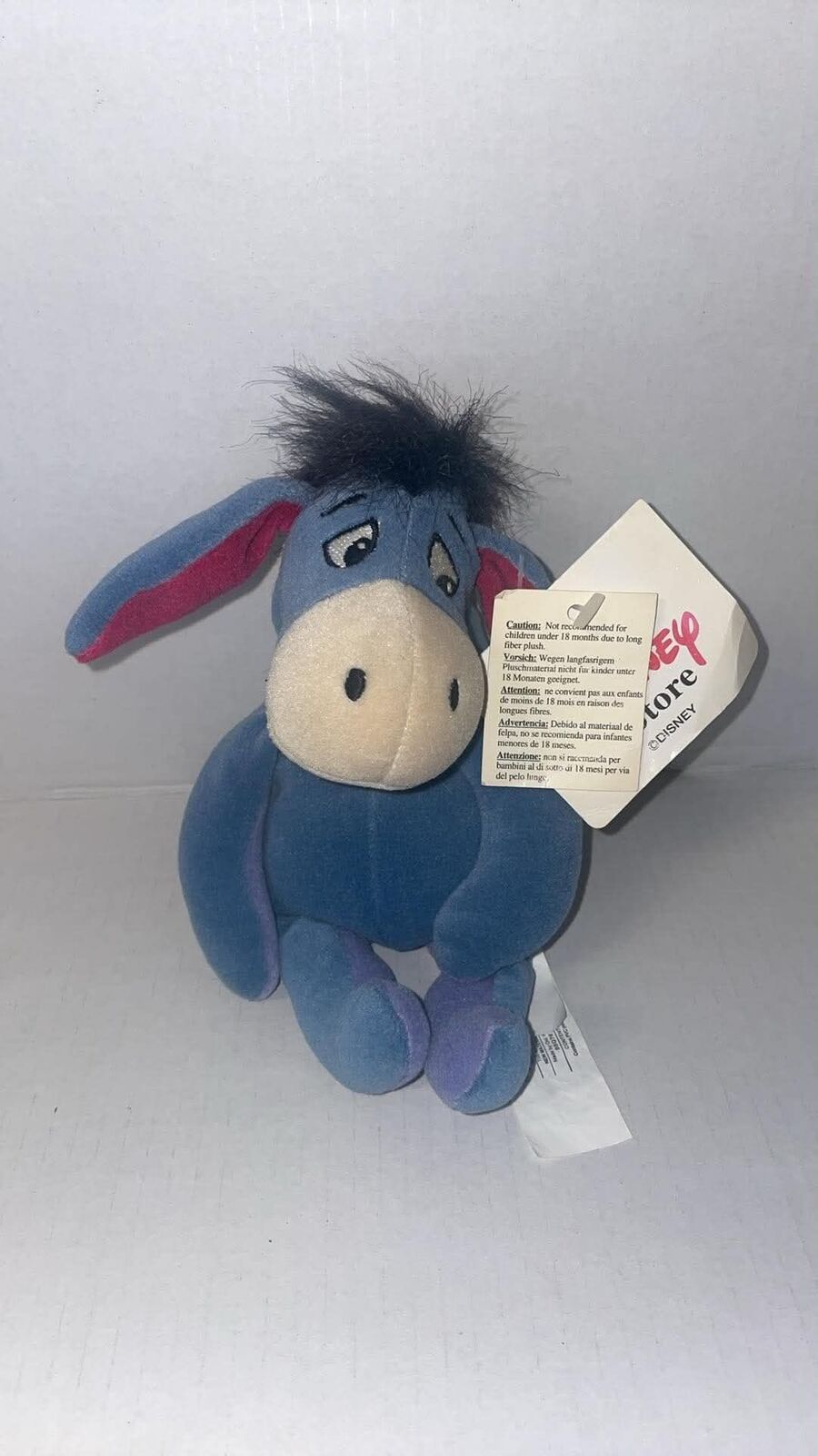 Eeyore Beanie Disney Store Plush