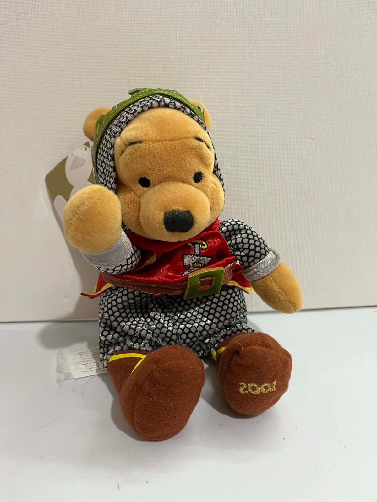 2001 Knight Pooh Plush