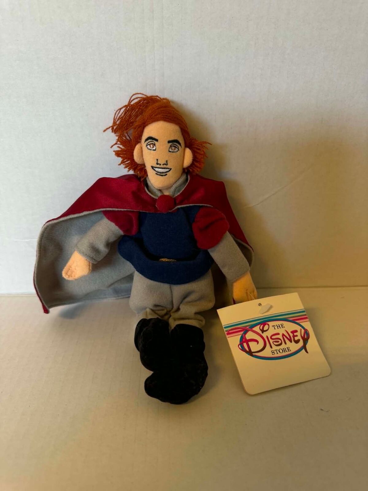 Prince Phillip Sleeping Beauty Disney Store Beanie Soft Toy