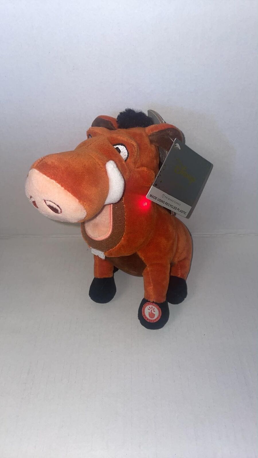 Pumba The Lion King Light Up Plush