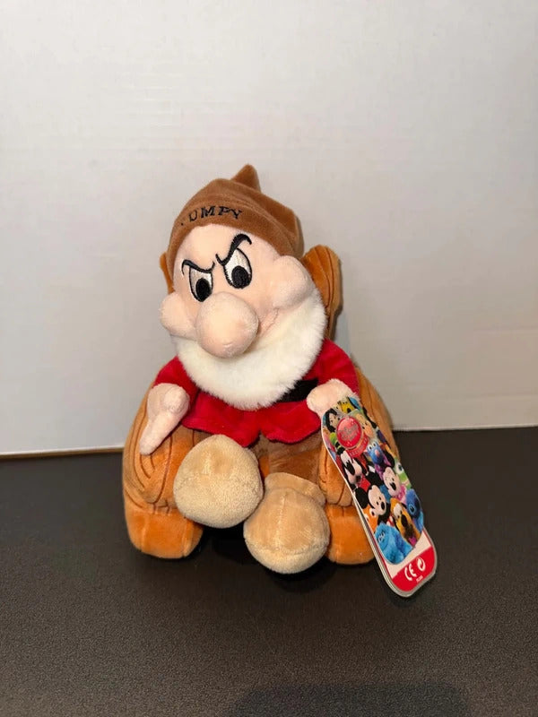 Grumpy On Chair Snow White & The Seven Dwarves Disney Soft Toy