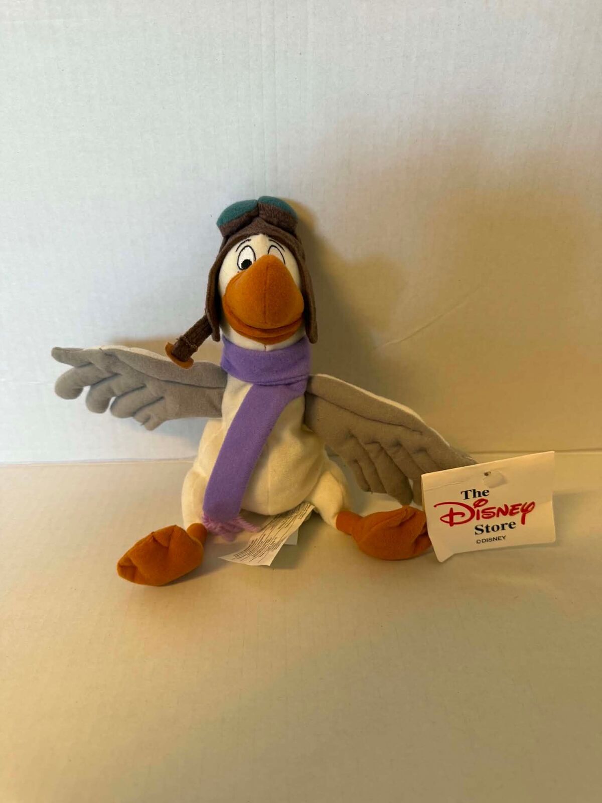 Orville The Rescuers Disney Store Beanie Soft Toy