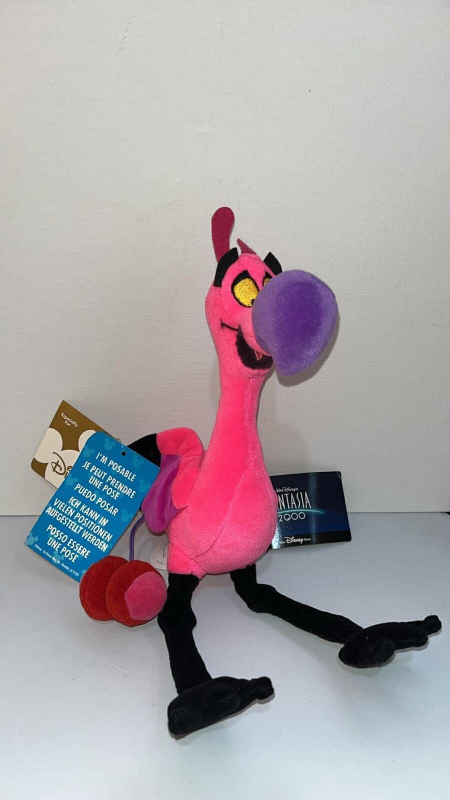 Yo-Yo flamingo Disney Fantasia Plush