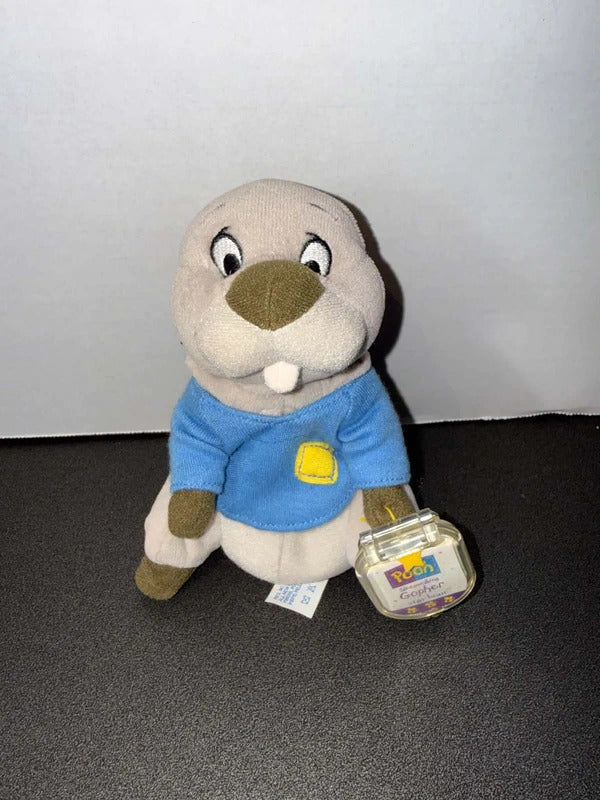 Star Bean Gopher Winnie The Pooh Disney Soft Toy New