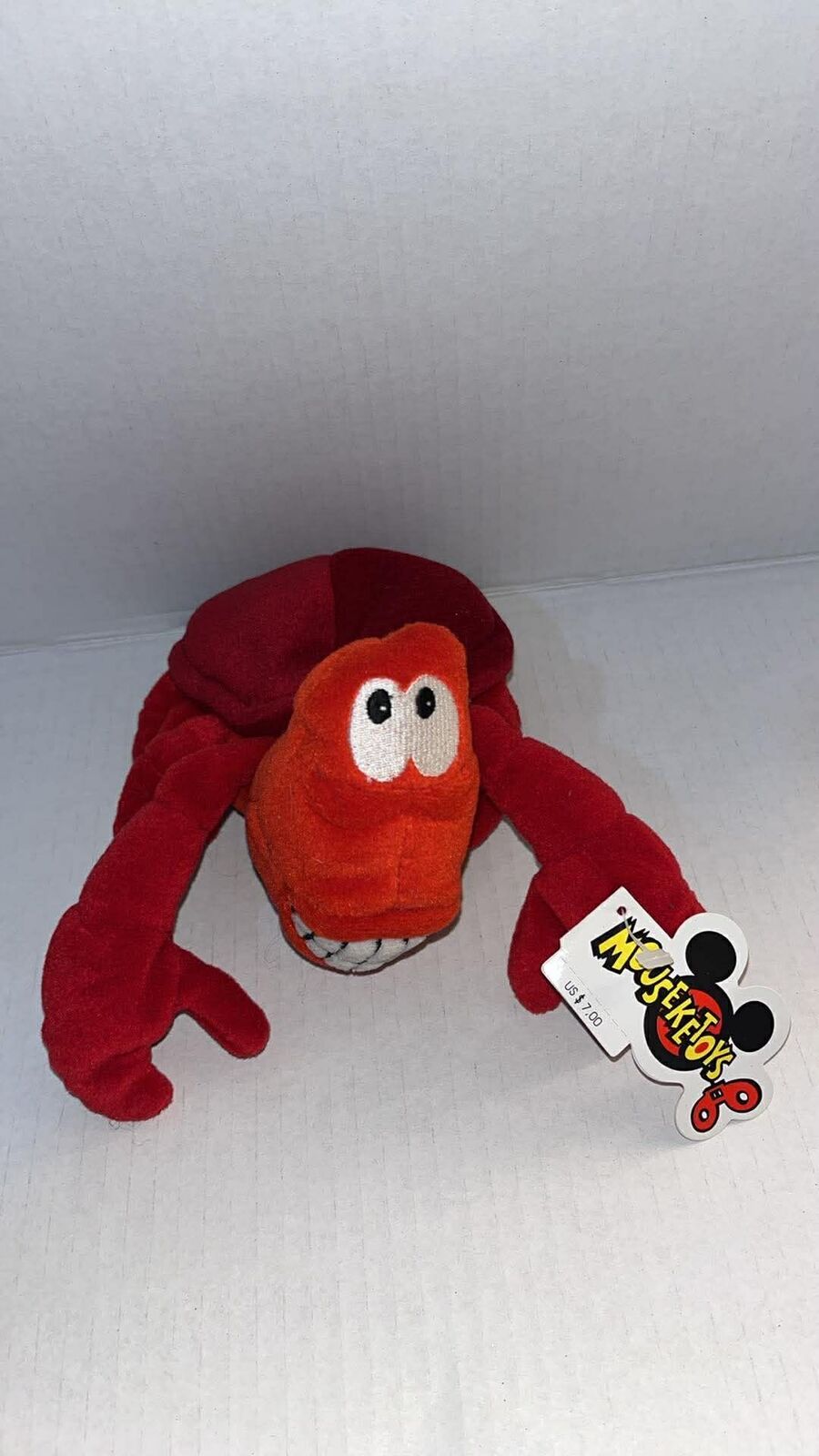 Mouseketoys Sebastian Little Mermaid Exclusive Disney Store Plush