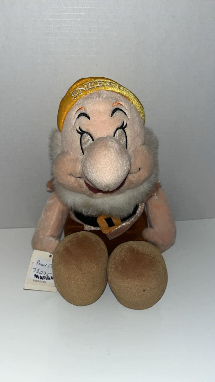 Sneezy Snow White And The Seven Dwarves Disney Plush