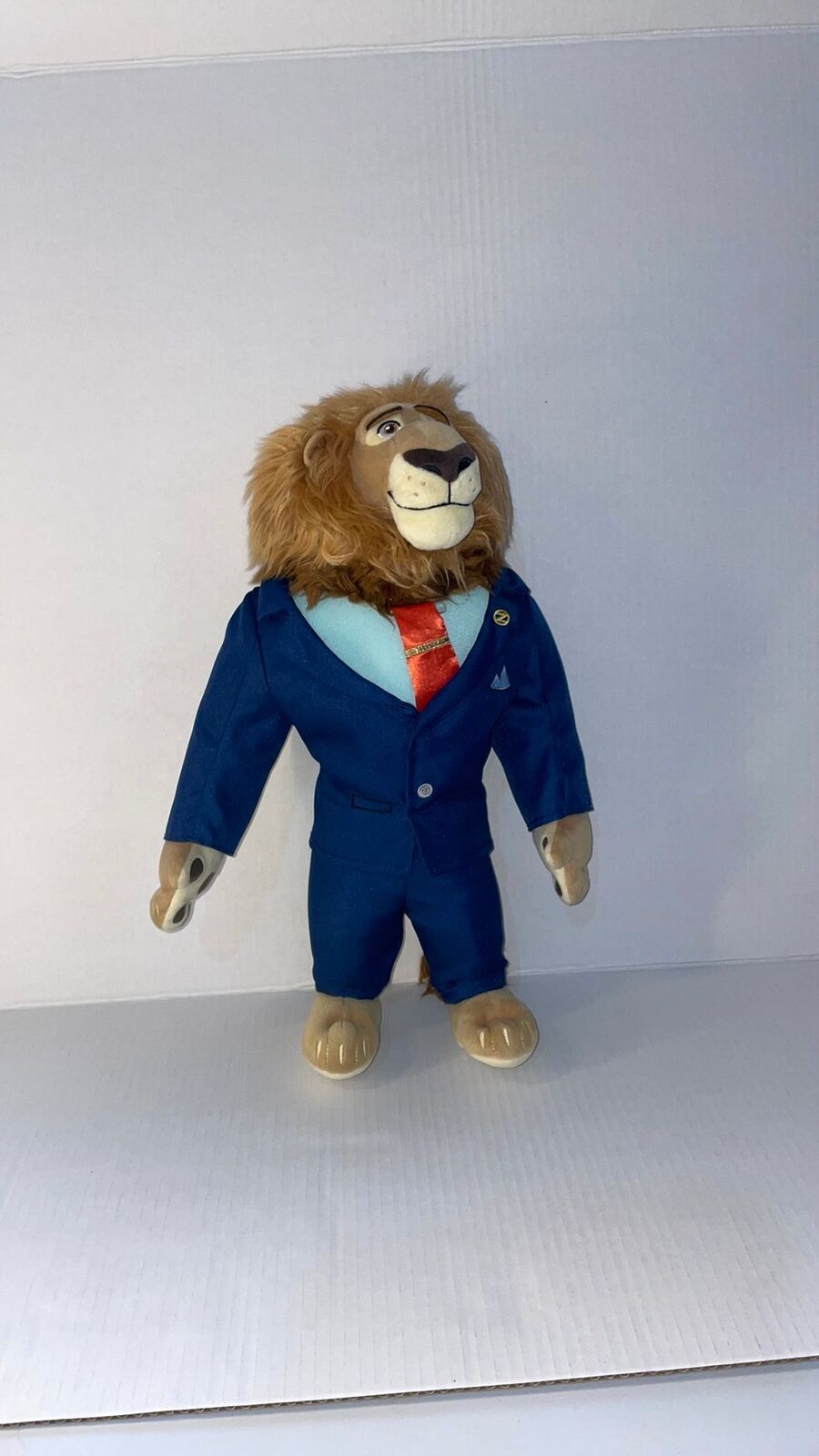 *Stamped* Mayor LionHeart Zootopia Zootropolis Exclusive Disney Plush