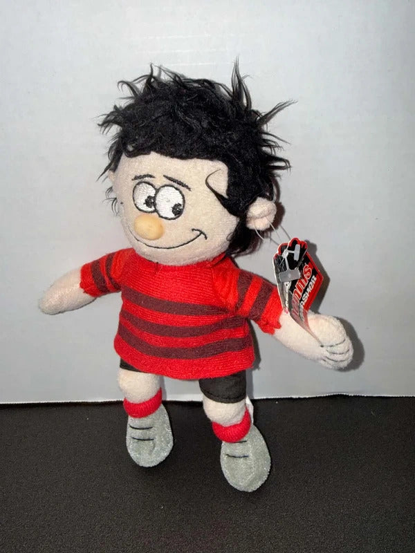 Dennis The Menace Beanie Soft Toy Tagged
