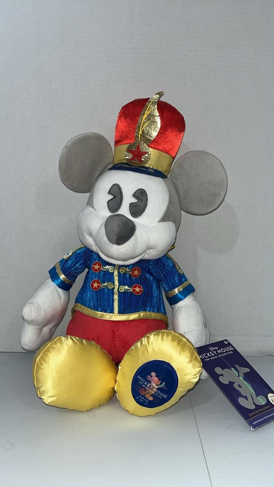 Main Attraction 8/12 Dumbo Flying Elephant Ring Master Mickey Mouse Disney Plush