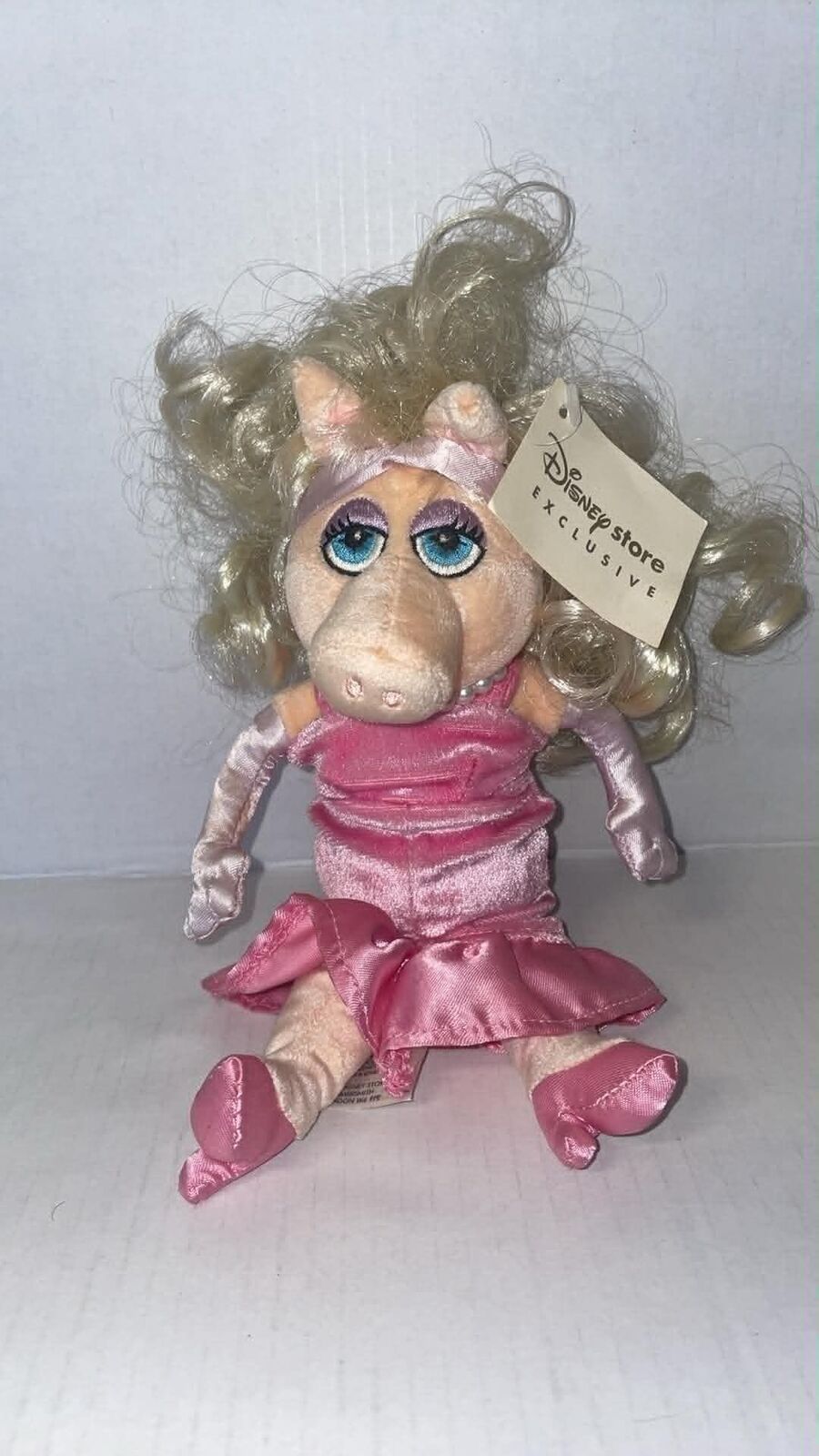 Miss Piggy Disney Store Beanie The Muppets Plush