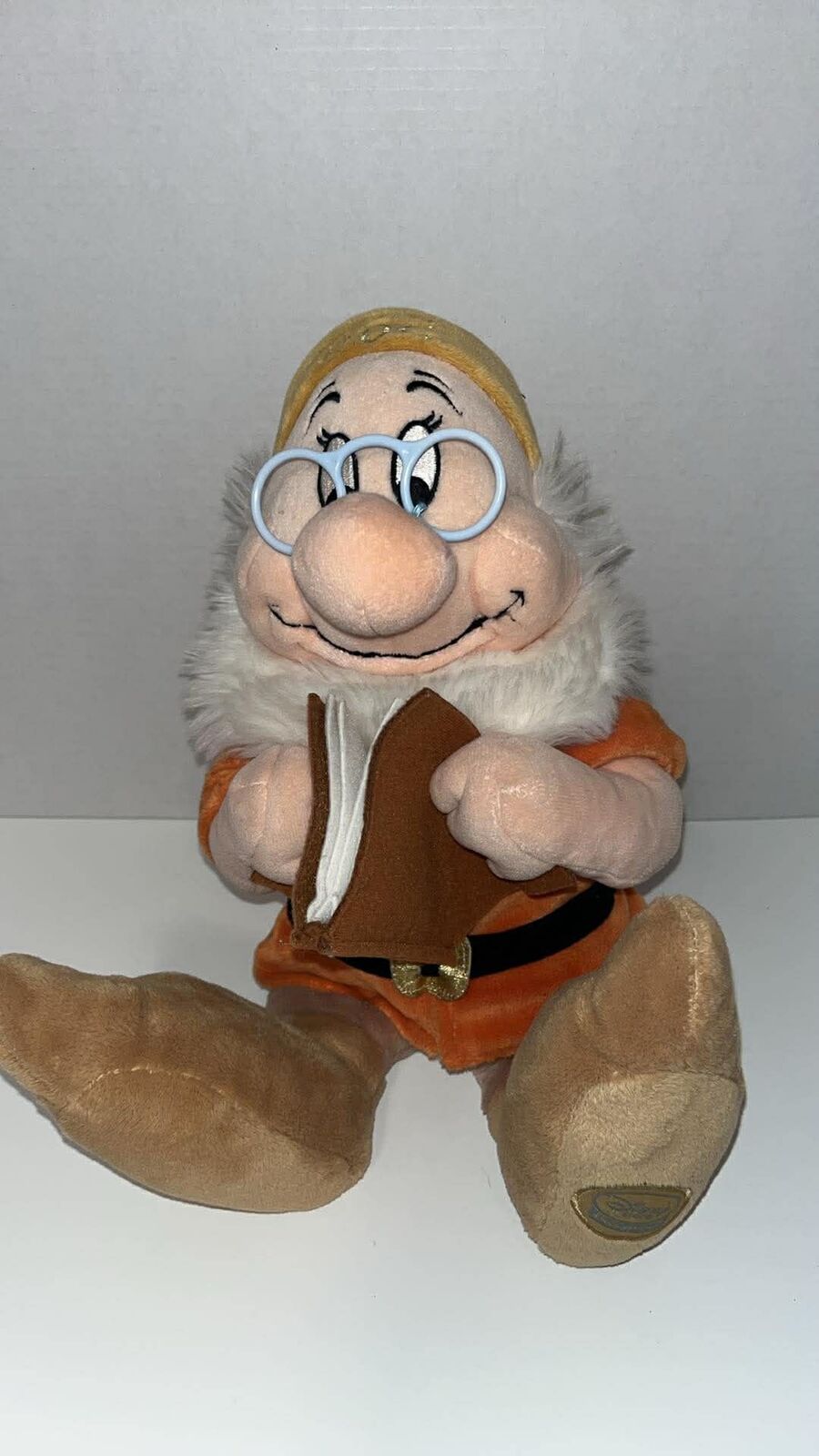 *Stamped* Doc Snow White Seven Dwarves Disney Plush