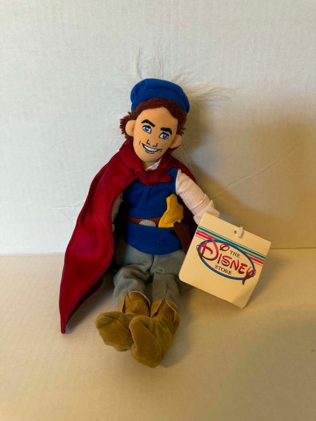 Prince Snow White And The Seven Dwarves Disney Store Beanie Soft Toy