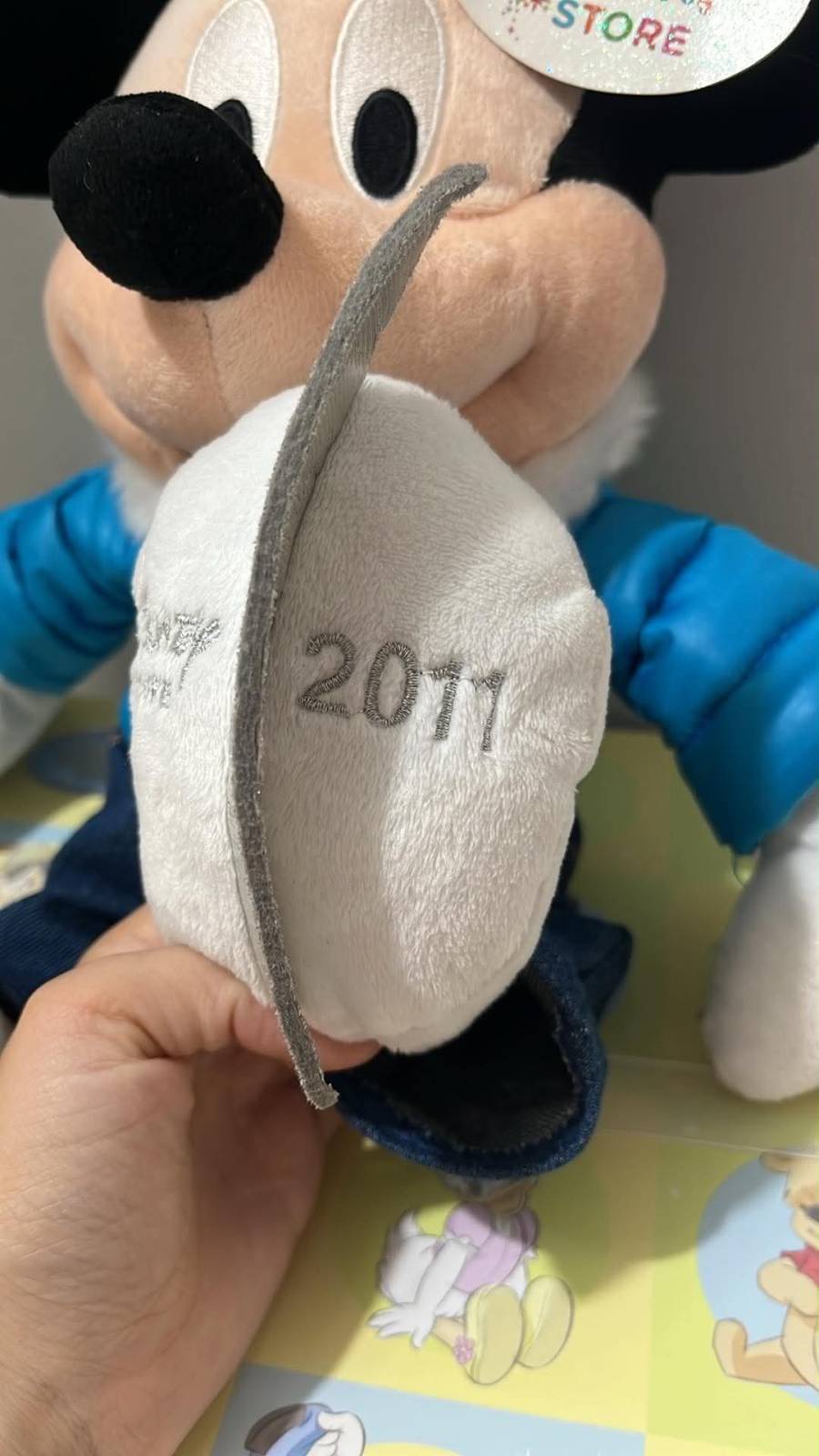 Disney Store Mickey Mouse Plush Toy 2011 Edition