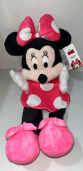 Disney Minnie Mouse Hot Water Bottle Cover with Pink Polka Dot Dress and Bow