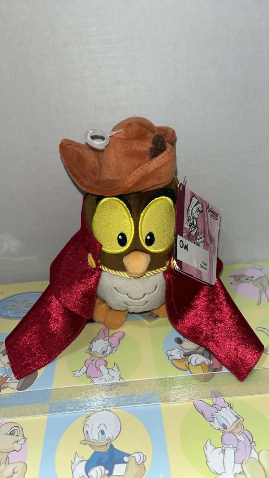 Sleeping Beauty Owl Soft Toy