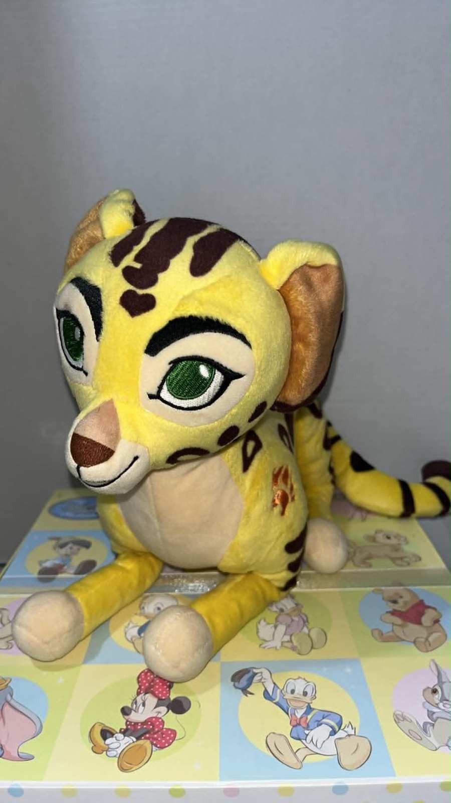*Stamped* Fuli The Cheetah Lions Guard Lion King Exclusive DIsney Soft Toy