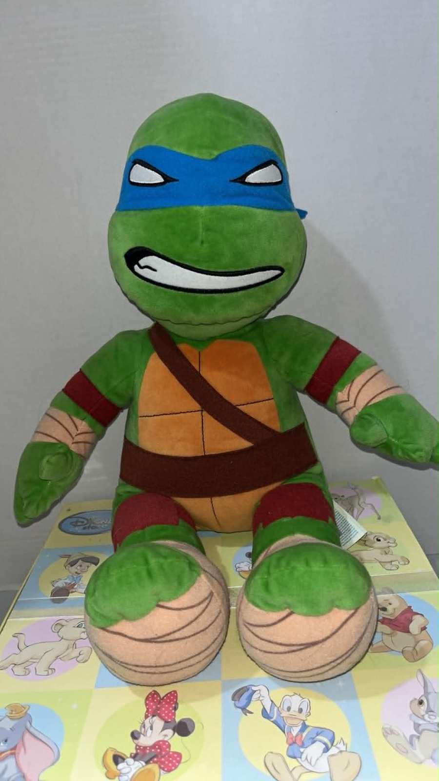Build A Bear Teenage Mutant Ninja Turtles Leonardo Plush Toy