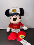 *Stamped* Cruise Line Mickey Mouse Disney Soft Toy
