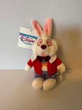 White Rabbit Alice In Wonderland Disney Store Beanie Soft Toy