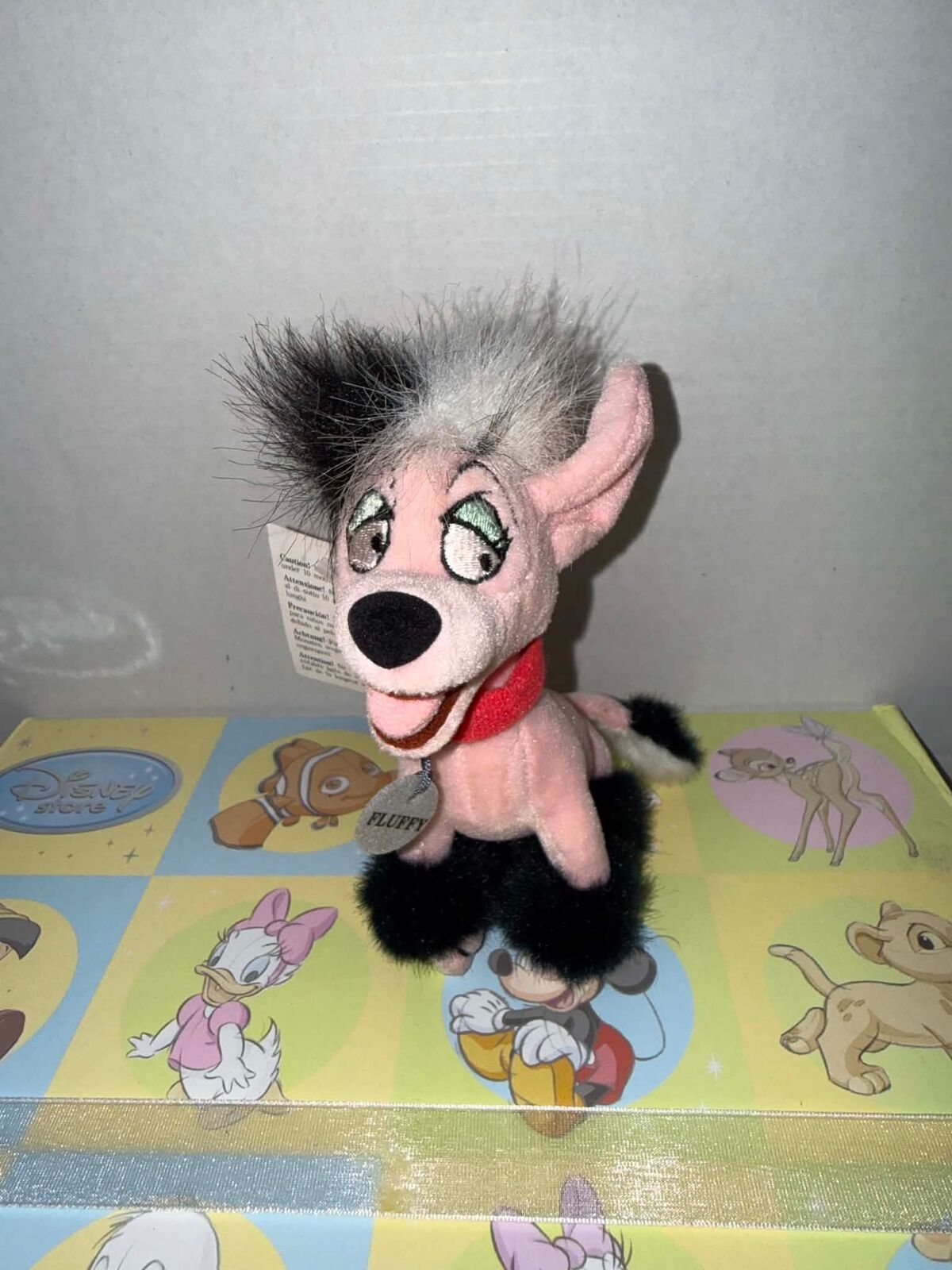 Fluffy 101 Dalmation Charcter Beanie Soft Toy