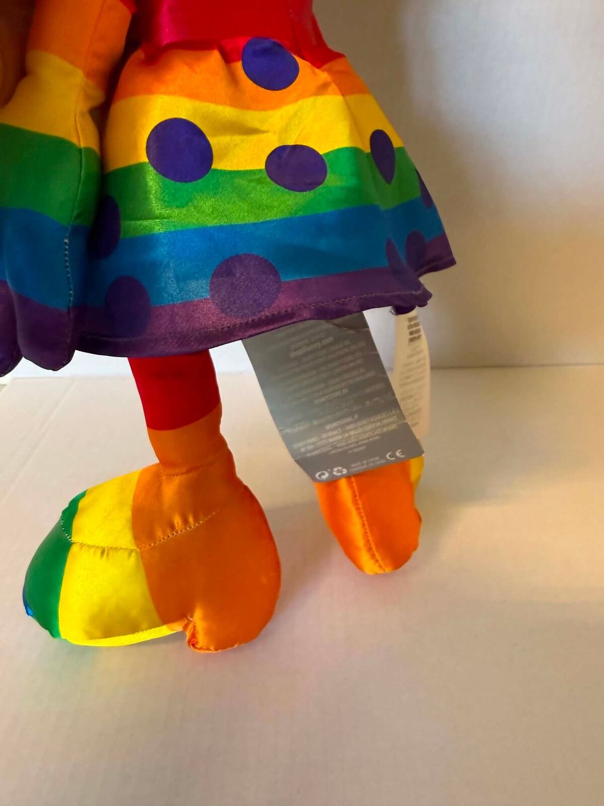 Rainbow Minnie Soft Toy