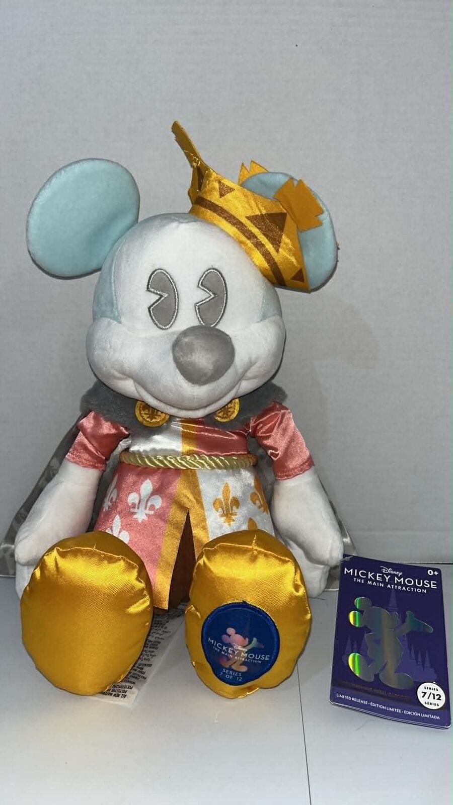 Main Attraction 7/12 Prince Charming Regal Carrousel Mickey Mouse Disney Plush