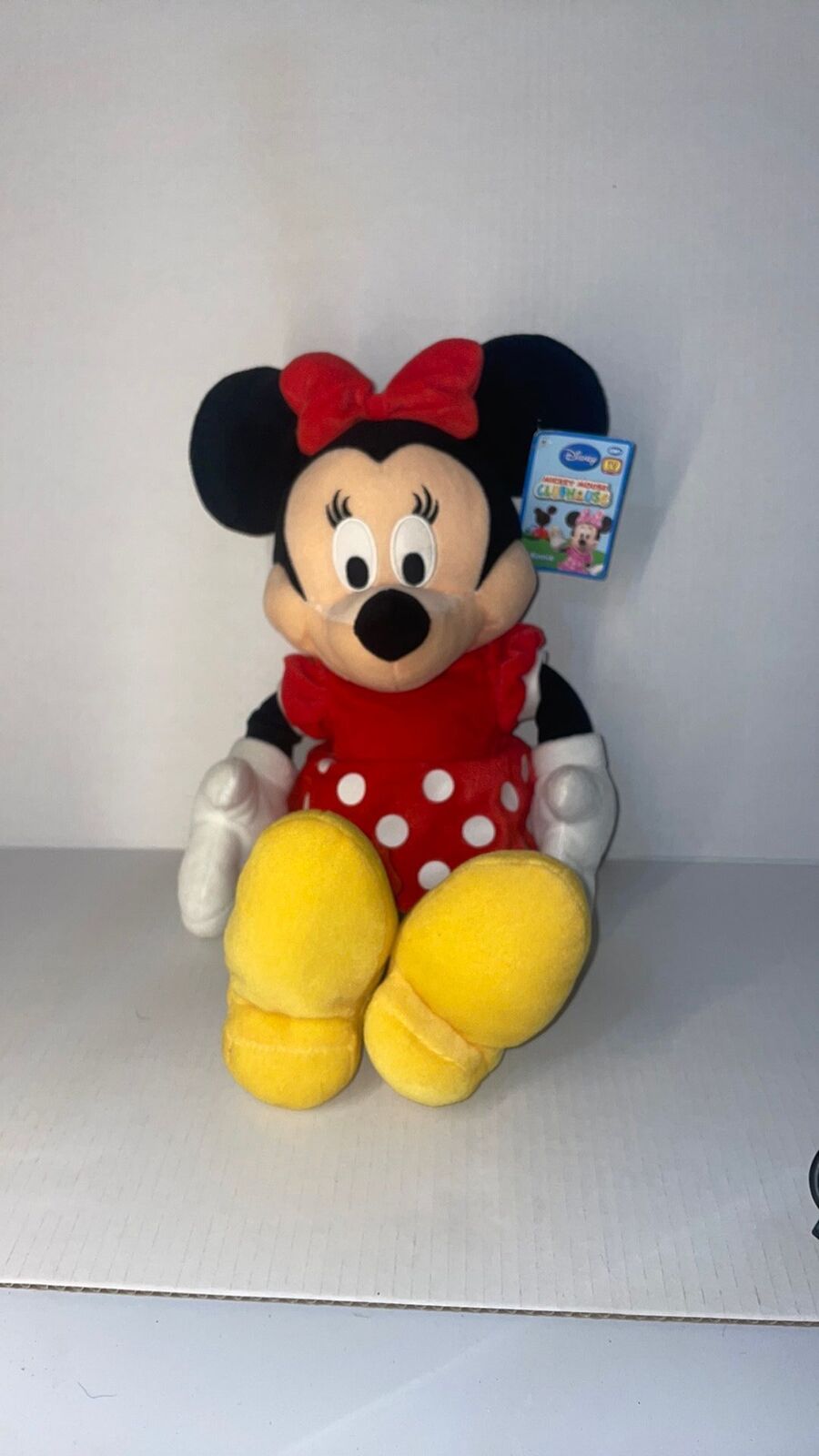 Disney Minnie Mouse Plush Doll with Polka Dot Dress