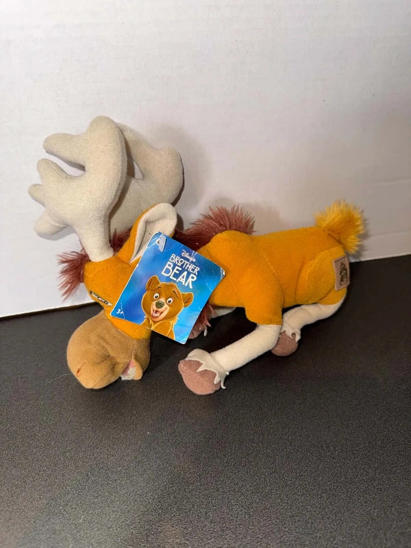 Rutt The Moose Brother Bear Disney Beanie Soft Toy
